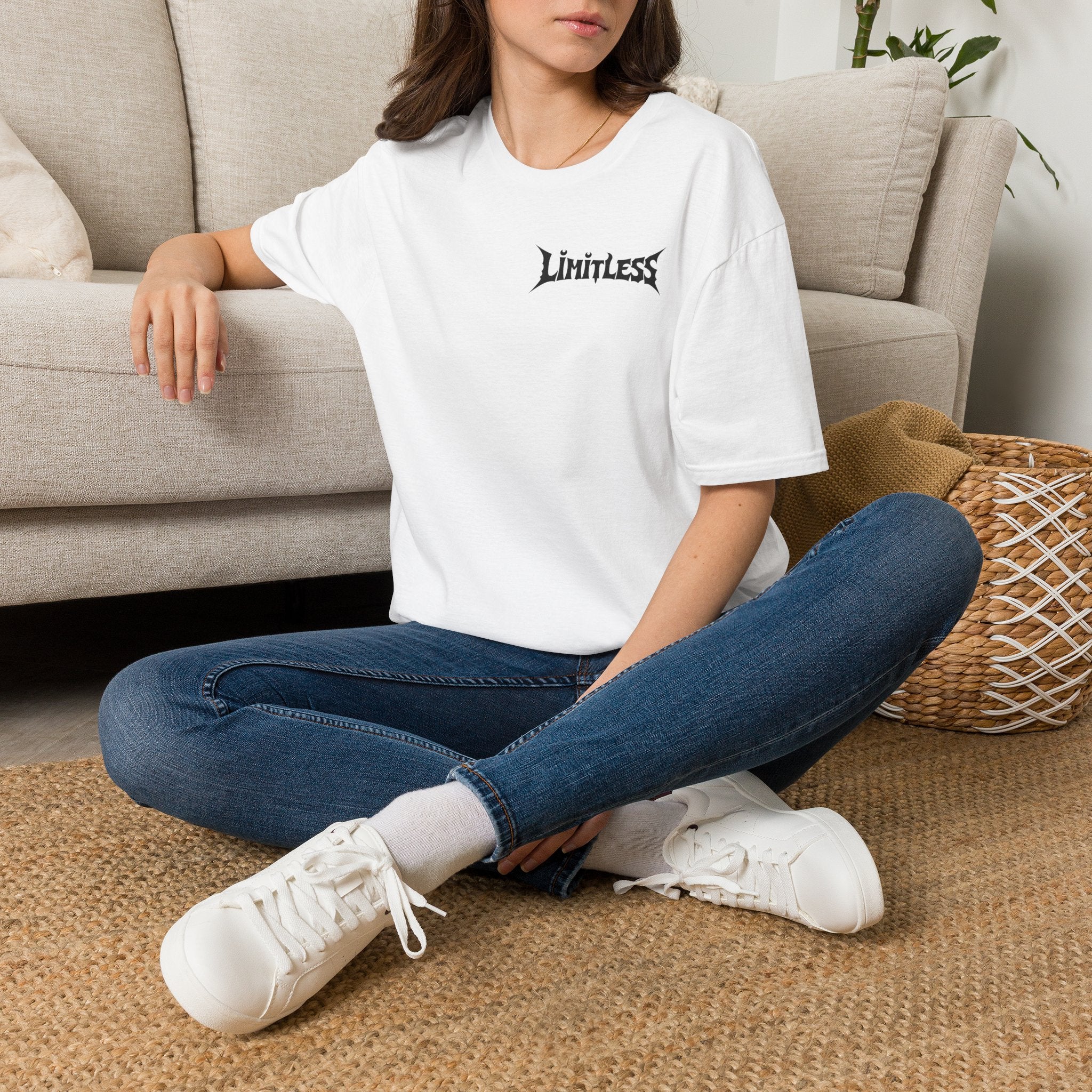 White Limitless Softstyle Tee